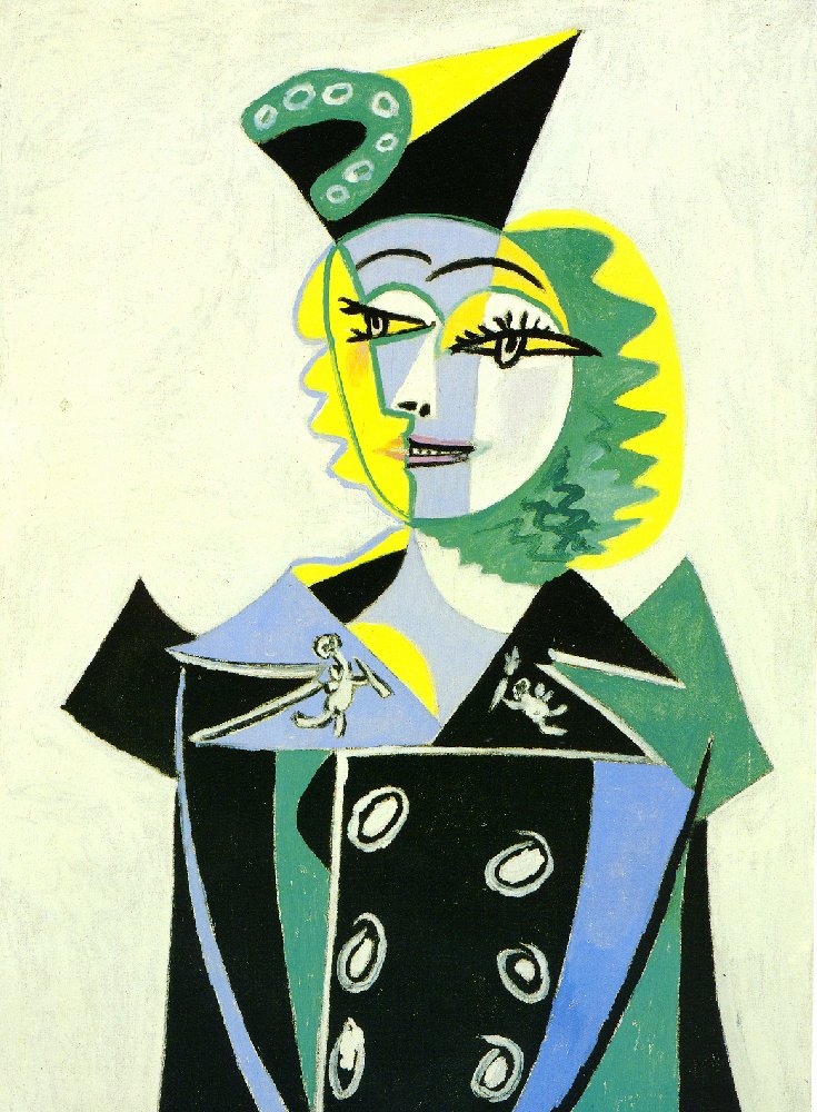 Picasso Portrait of Nusch Éluard 1937